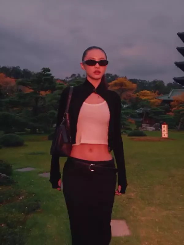 Cinematic visual effect for an AI video sequence